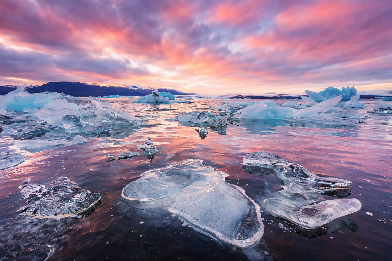 How Jökulsárlón Glacier Lagoon was formed