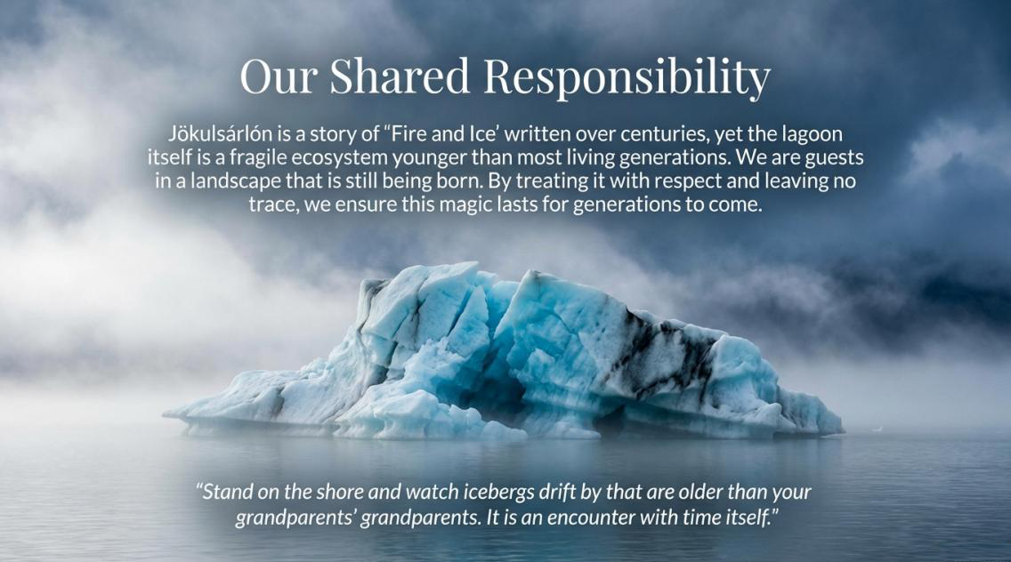 Protecting the fragile ecosystem of Jökulsárlón Glacier Lagoon